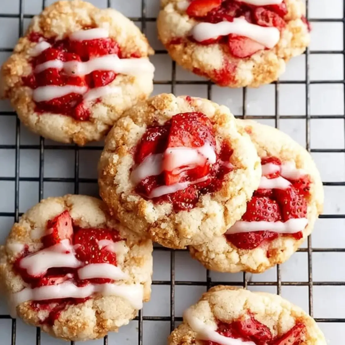 Strawberry Shortcake Butter Cookies: Easy Homemade Treat - Bitten Sweet ...